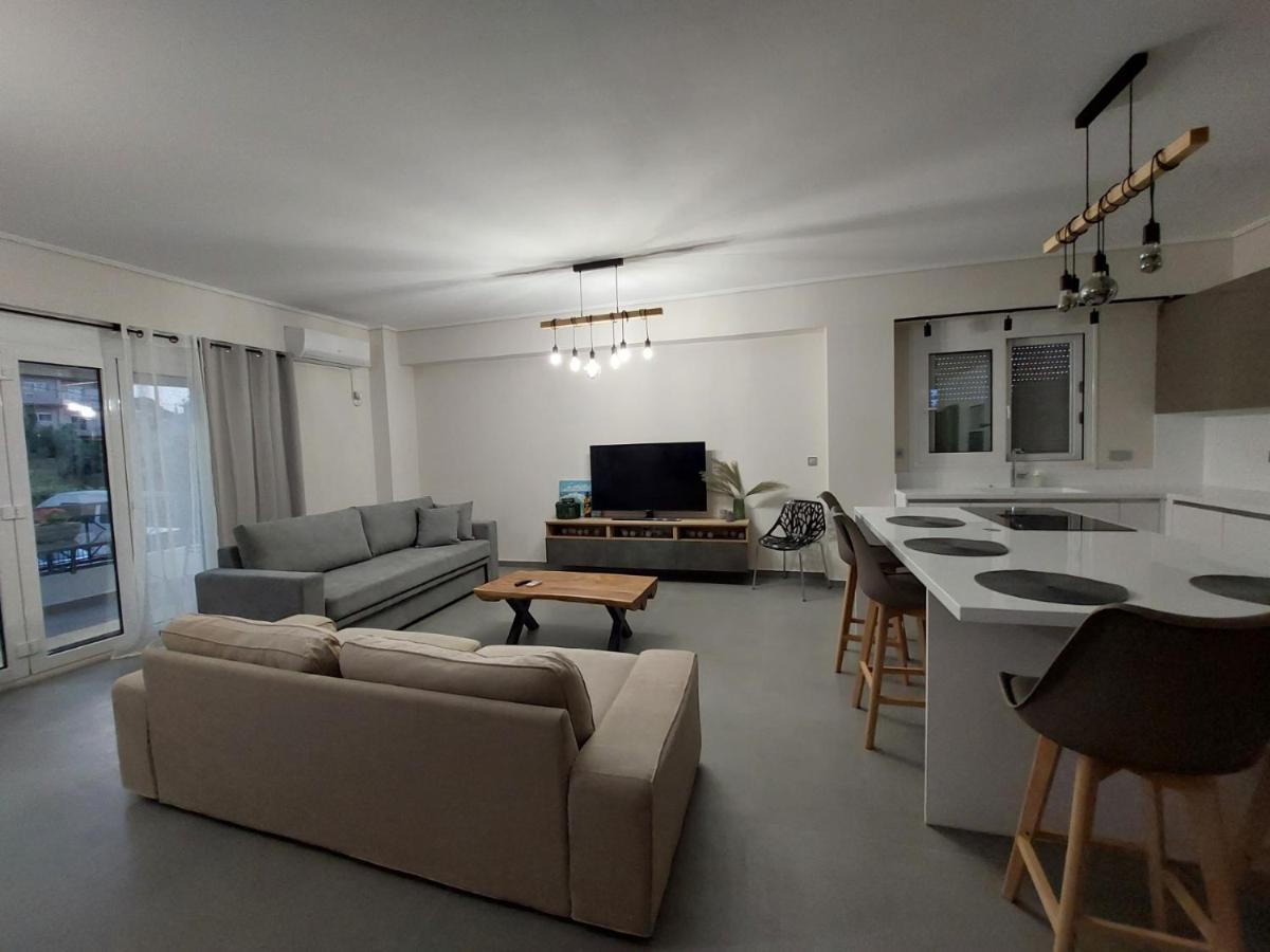 New Minimal Apartment,10' From Athens Airport Spata  Exterior photo