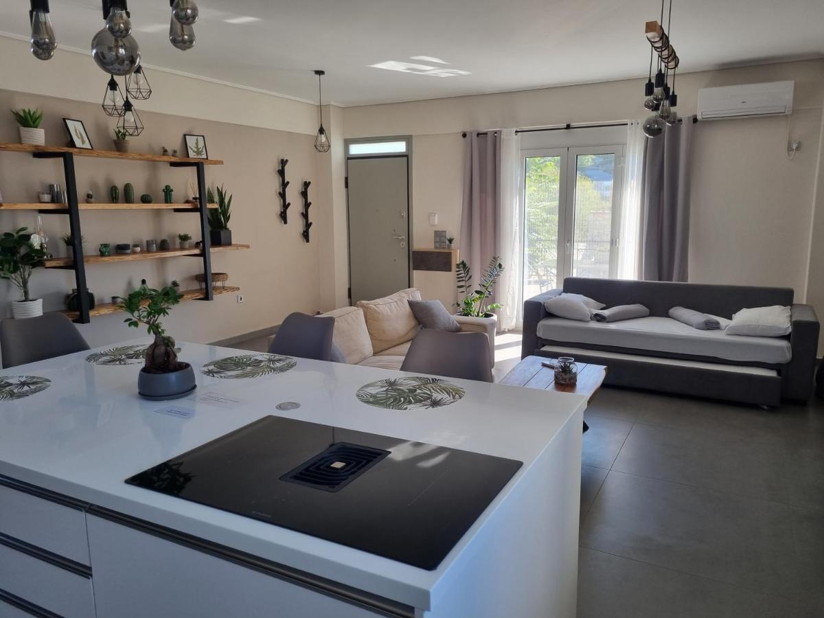 New Minimal Apartment,10' From Athens Airport Spata  Exterior photo