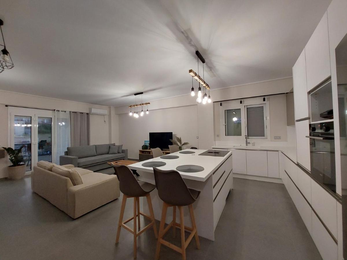 New Minimal Apartment,10' From Athens Airport Spata  Exterior photo